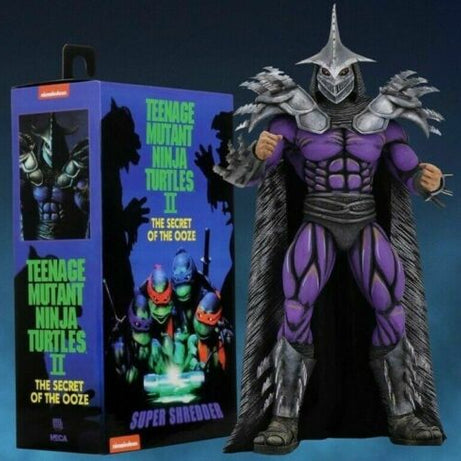 NECA Reel Toys Teenage Mutant Ninja Turtles II The Secret Of The Ooze Super Shredder