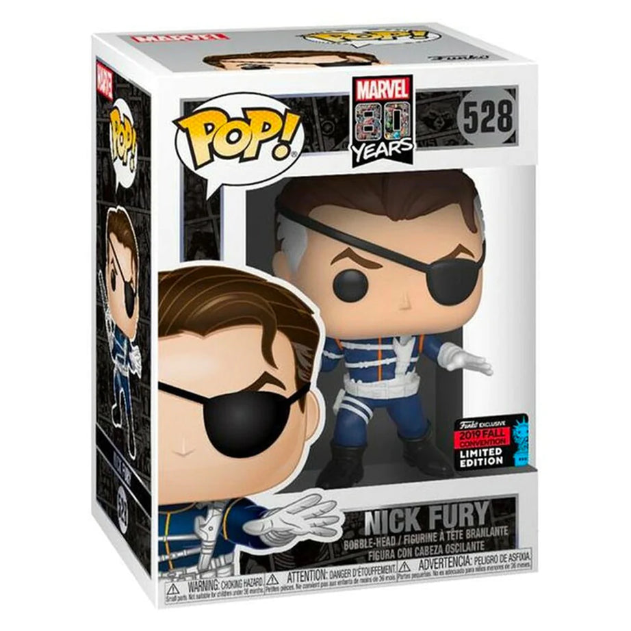 Funko Pop! Marvel 80 Years Nick Fury #528 2019 Fall Convention Limited Edition Exclusive