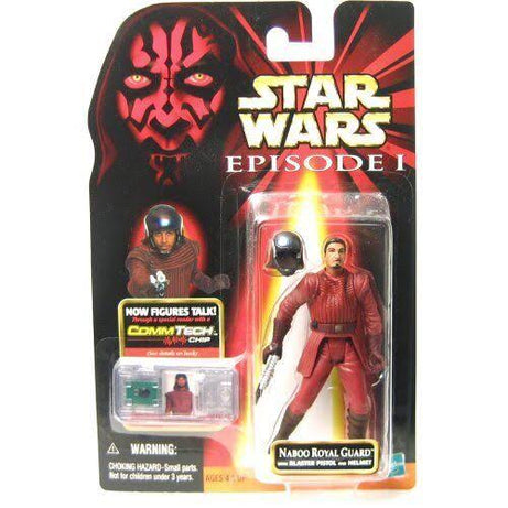 Hasbro Star Wars Episode 1 Collection 2 Naboo Royal Guard With Blaster Pistol And Helmet