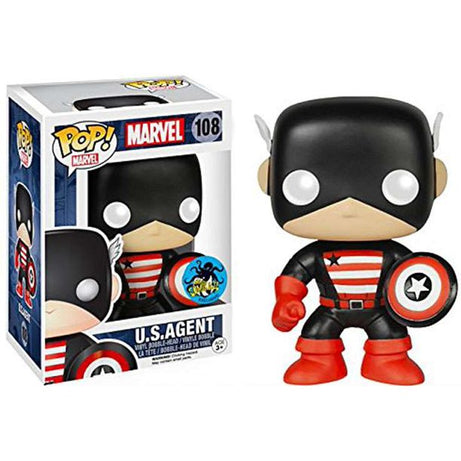 Funko Pop! Marvel U.S. Agent #108 Comikaze Exclusive