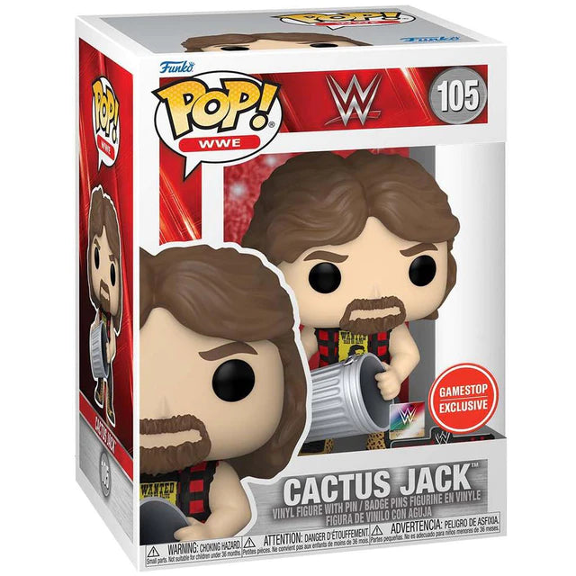 Funko Pop! WWE Cactus Jack #105 GameStop Exclusive
