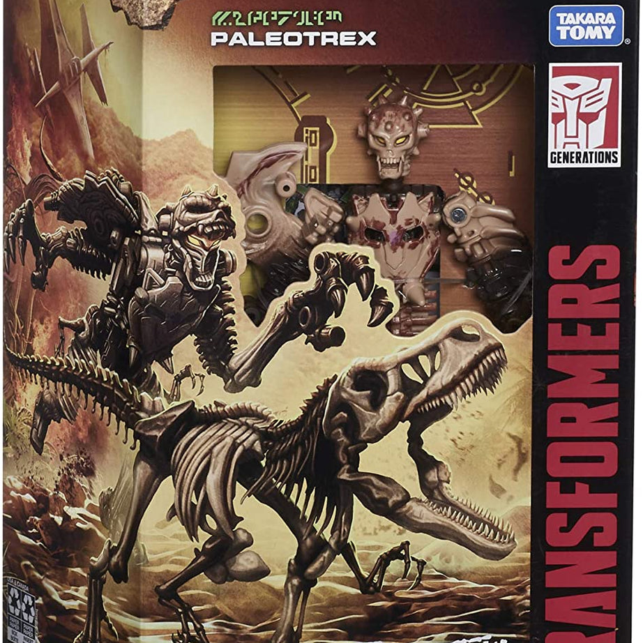 Hasbro Transformers Kingdom War For Cybertron Trilogy Paleotrex
