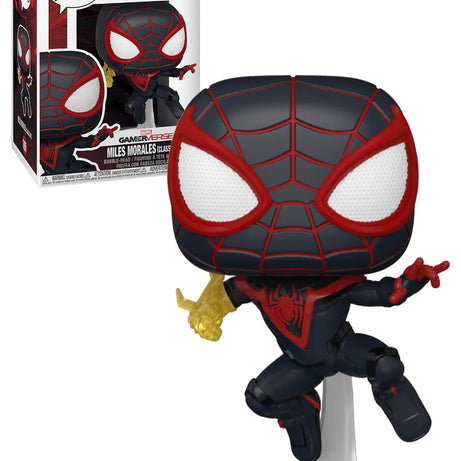 Funko Pop! Games Marvel Spider-Man Gamerverse Miles Morales (Classic Suit) #765