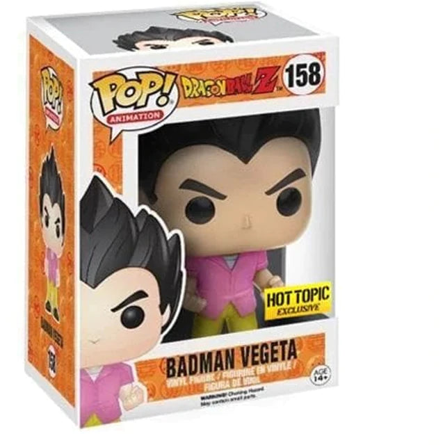 Funko Pop! Animation Dragonball Z Badman Vegeta #158 Hot Topic Exclusive