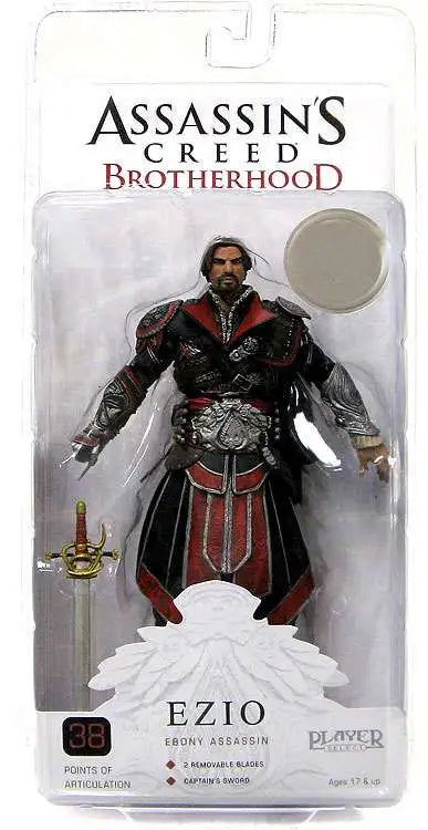 NECA Assassin’s Creed Brotherhood Ezio Ebony Assassin
